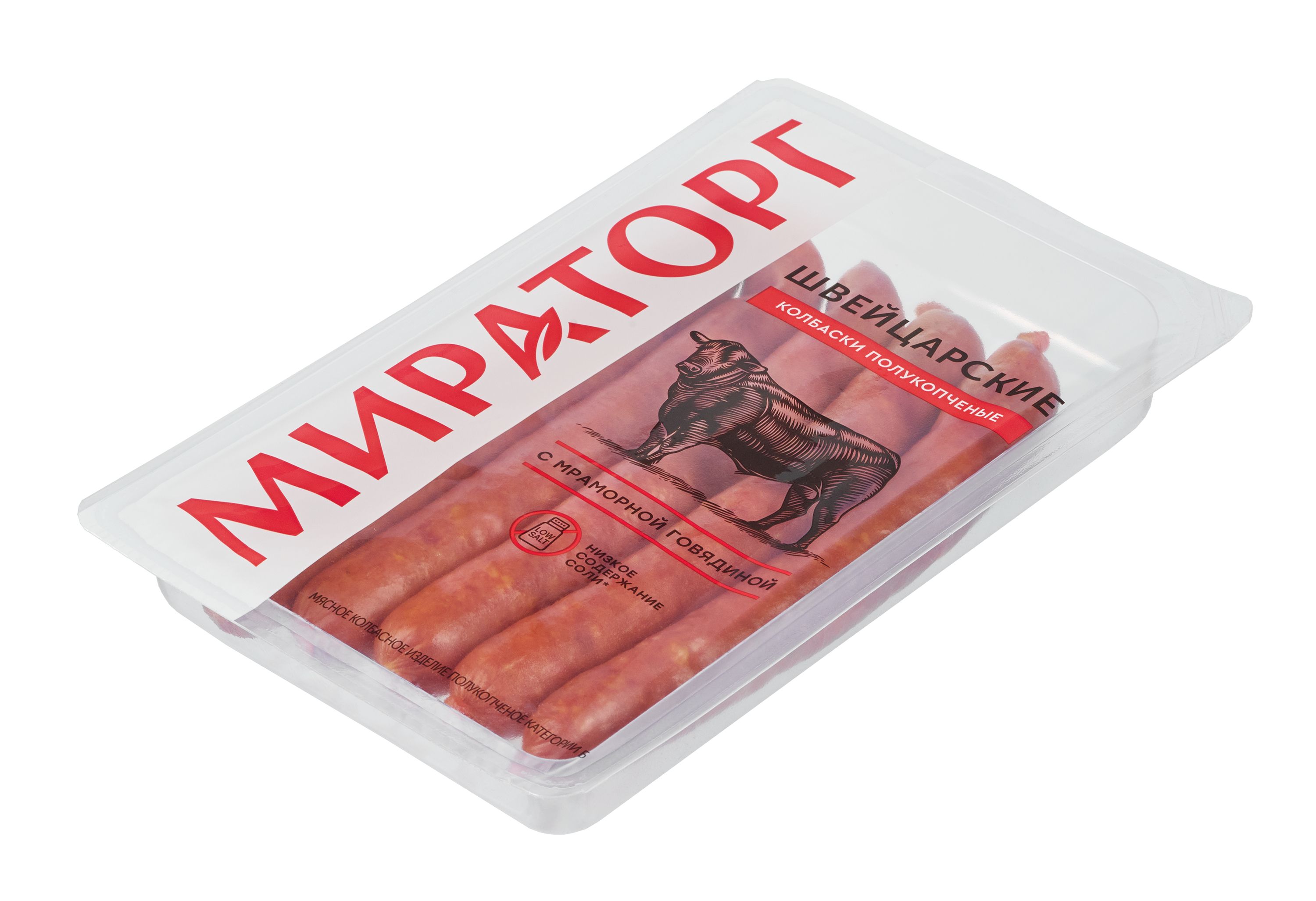 Колбаски Швейцарские пк, 1-1.1кг, Фабрика качества